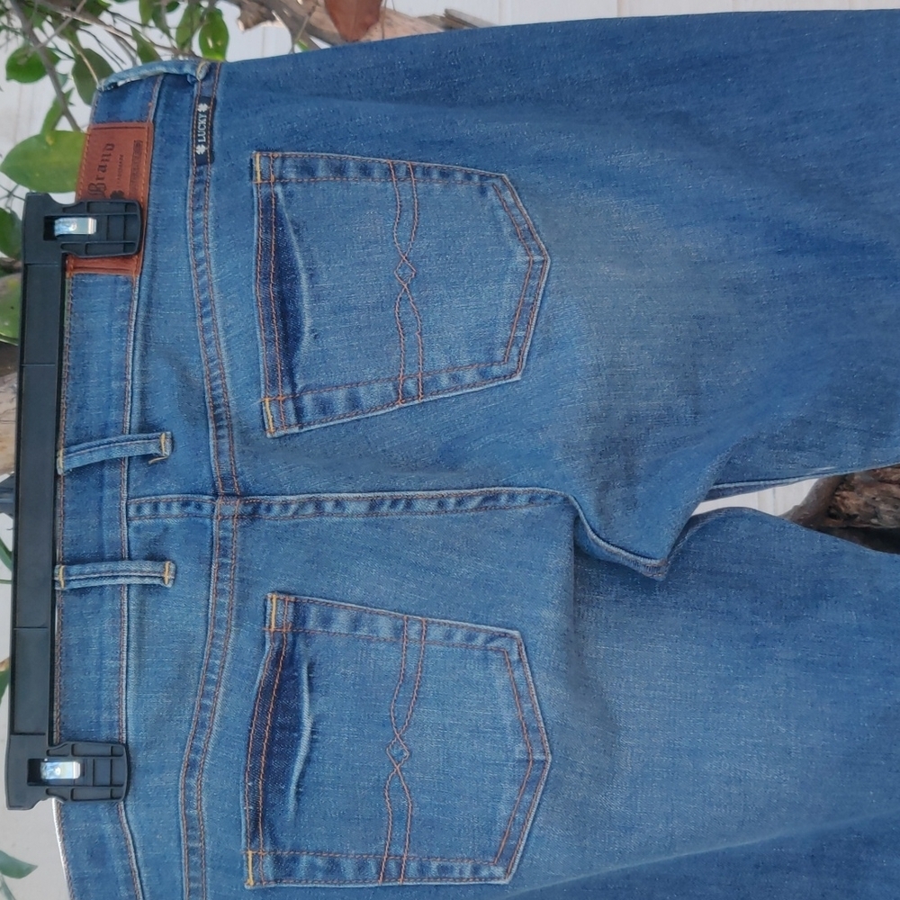Lucky Brand sweet'n crop women's jeans size 10/30 color blue - Picture 7 of 9